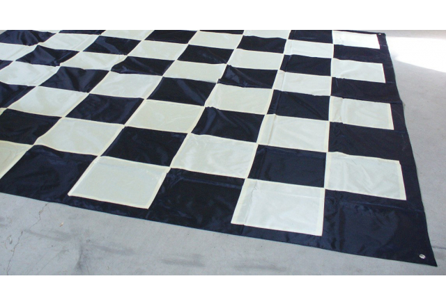 Tablero de tela para el ajedrez gigante 13'' (34cm)